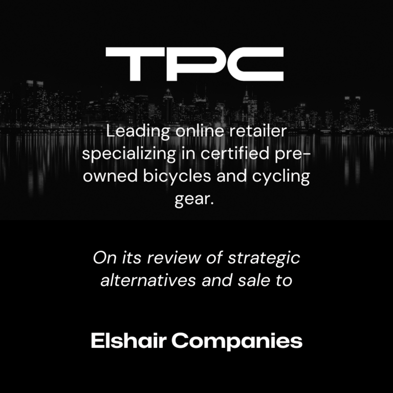 TPC Sale to Elshair Companies