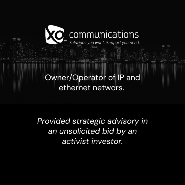 XO Communications Strategic Advisory
